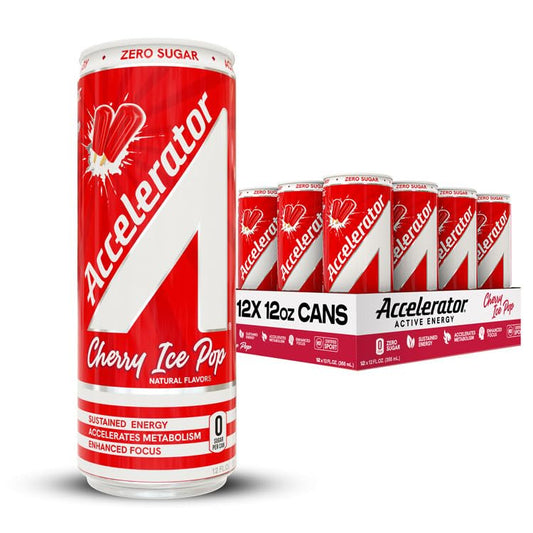 Adrenaline Shoc Cherry Ice Pop Cans, 12oz