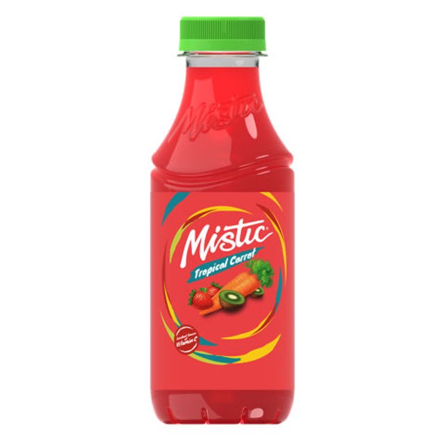 Mistic Tropical Carrot Flavored Juice Drink, 15.9oz