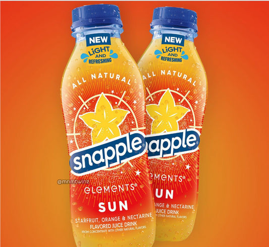 Snapple Elements Sun (Starfruit, Orange & Nectarine), 16oz