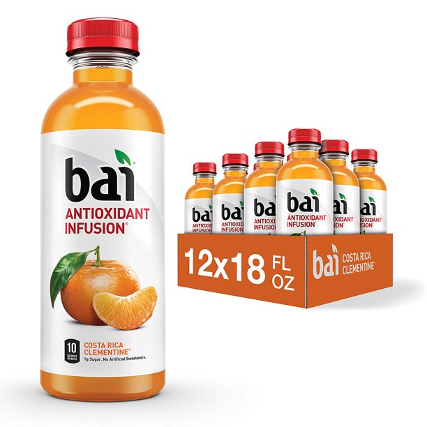 Bai Costa Rica Clementine 12 Pack - drinkdrop.net