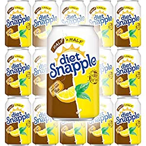 Snapple Diet Half 'n Half Tea Cans, 11.5oz