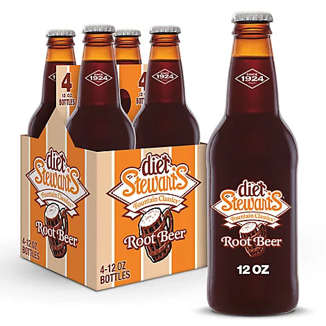 Stewarts Diet Root Beer 6 Pack or 12 Pack - drinkdrop.net