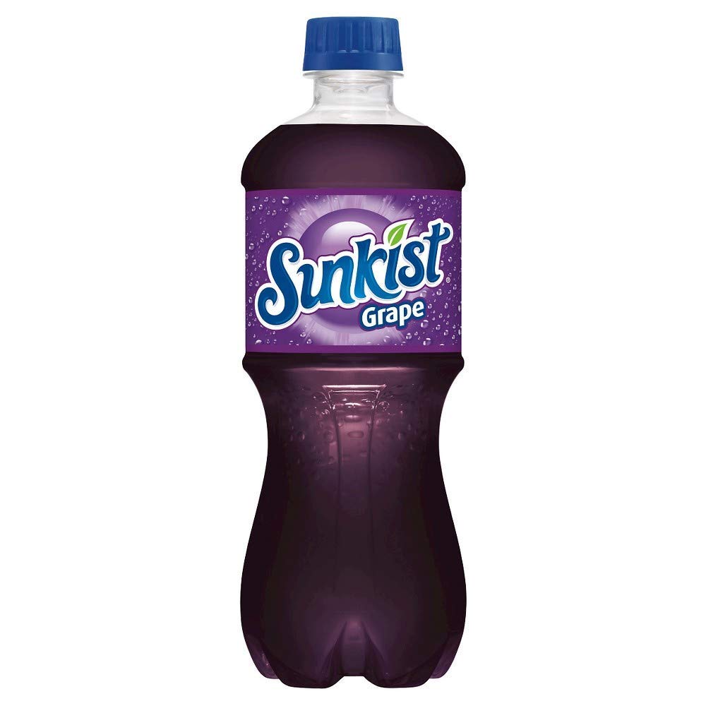 Sunkist Grape Soda, 20oz