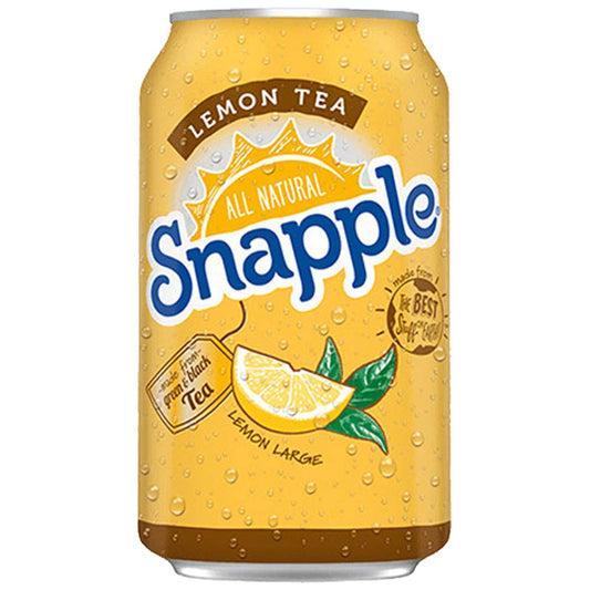 Snapple cans Lemon Tea 15 pack - drinkdrop.net