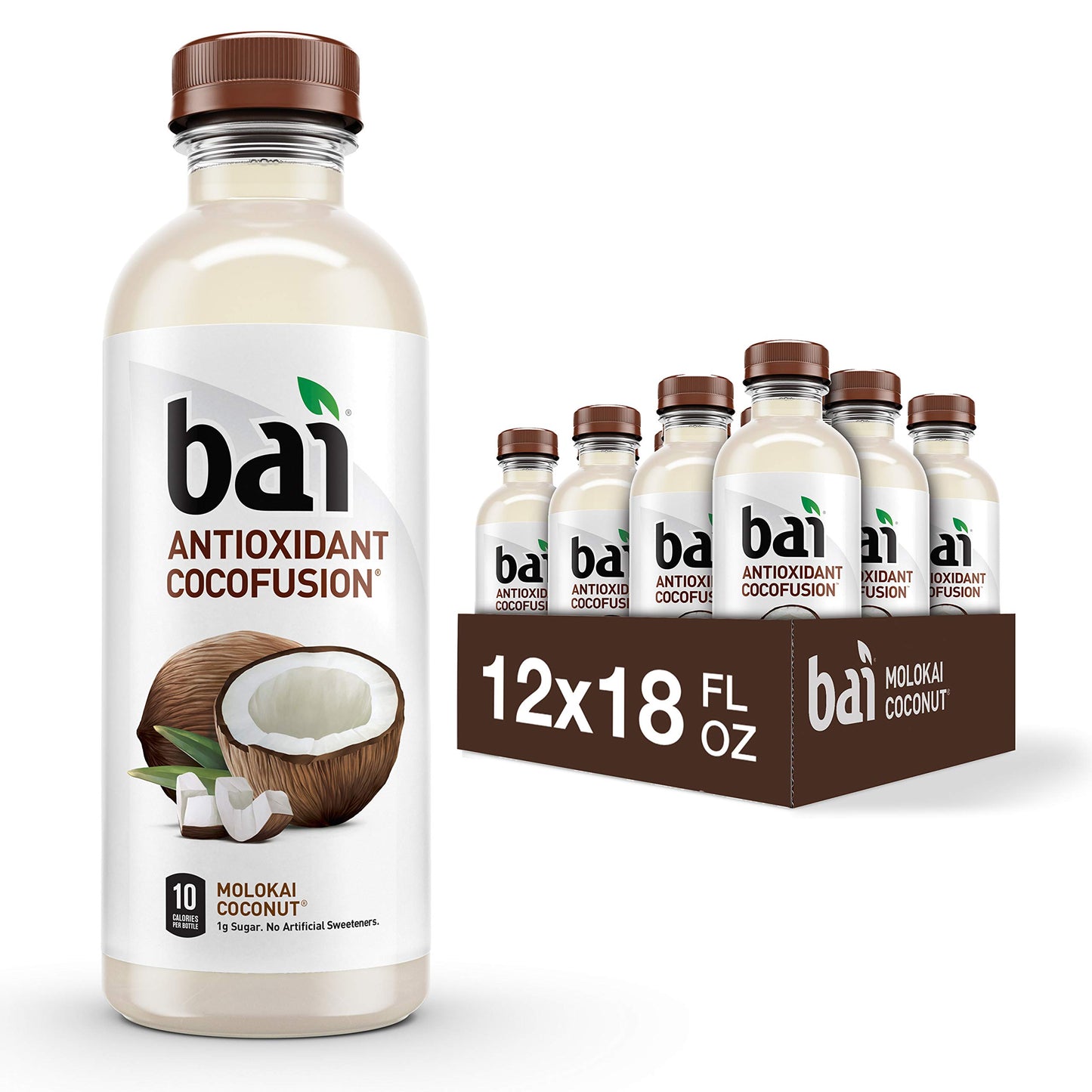 Bai Molokai Coconut 12 Pack - drinkdrop.net