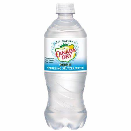 Canada Dry Original Sparkling Seltzer Water, 20oz