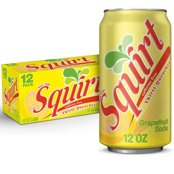 Squirt Original Grapefruit Cans, 12oz
