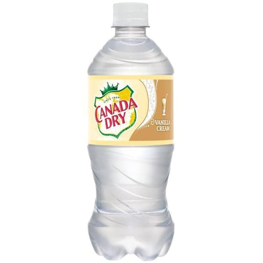 Canada Dry Vanilla Cream Soda, 20oz