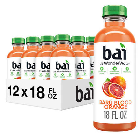 Bai Baru Blood Orange, 18oz