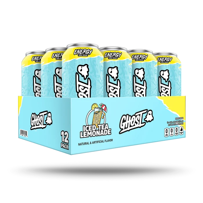 GHOST Zero Sugar Ice Tea Lemonade Cans, 16oz