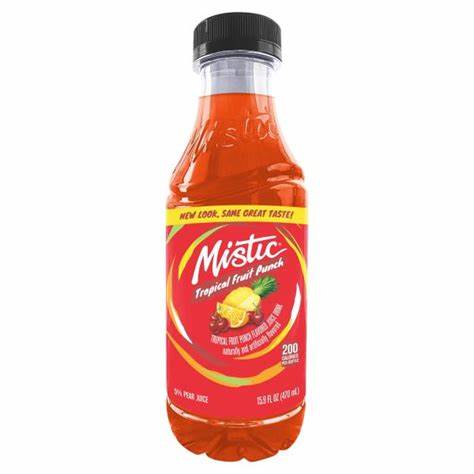 Mistic Tropical Fruit Punch Flavored Juice Drink, 15.9oz