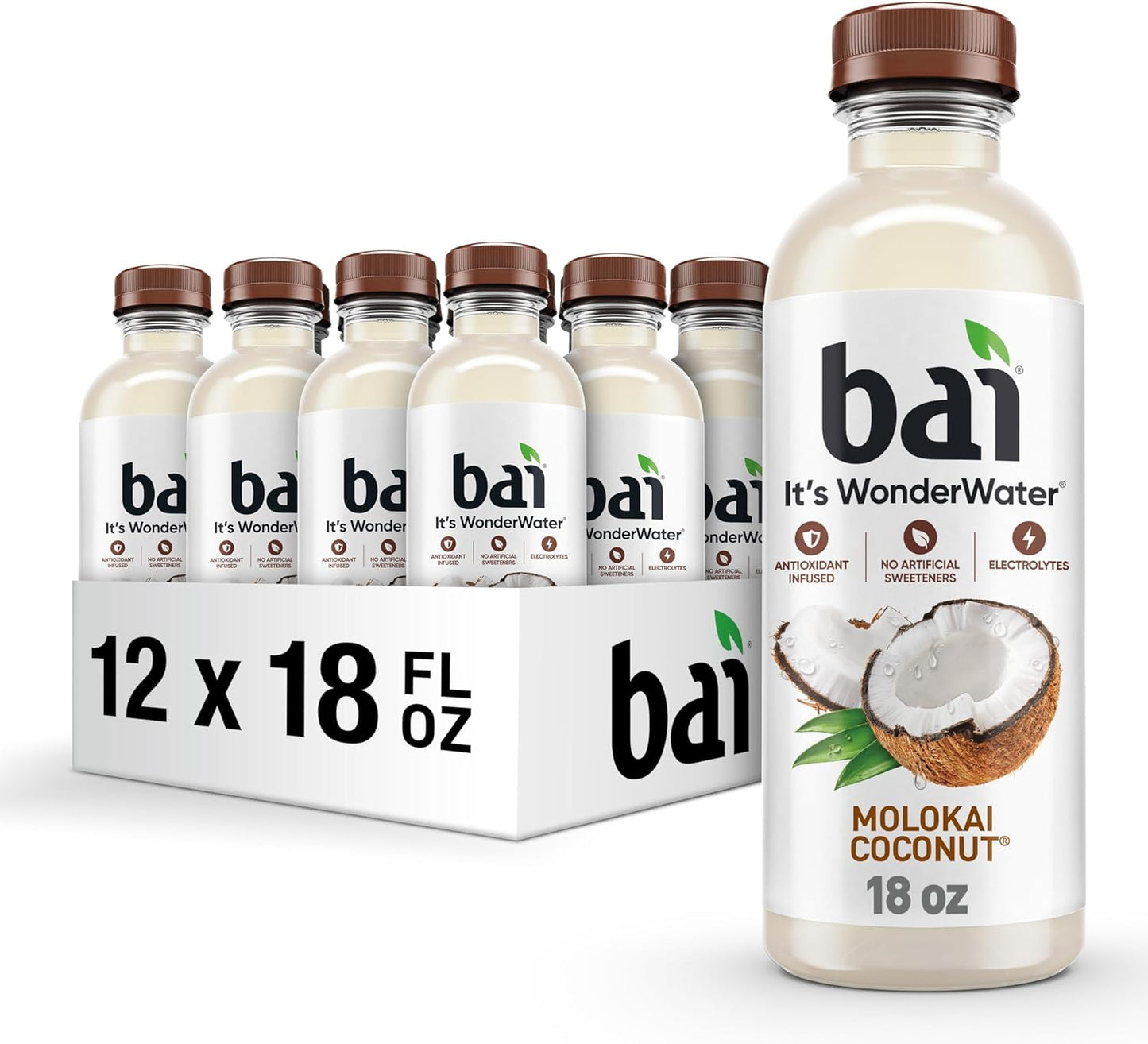 Bai Molokai Coconut, 18oz