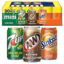 Variety Pack Mini Cans, 7.5oz – drinkdrop.net