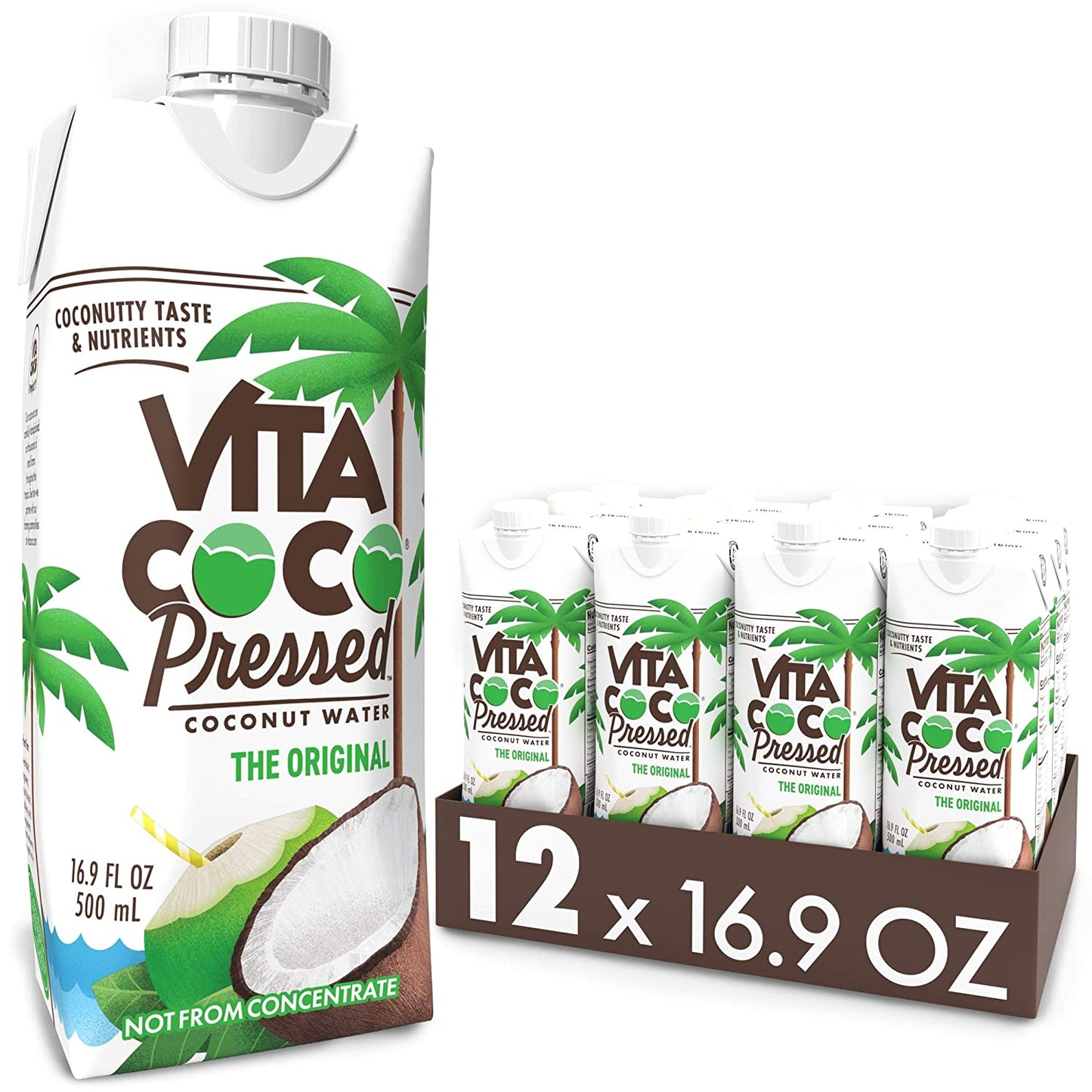 Vita Coco Coconut Water, Pressed Coconut
