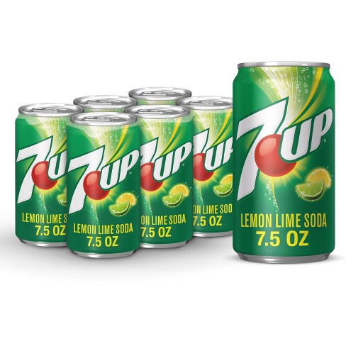 7UP Mini Cans, 7.5oz - drinkdrop.net