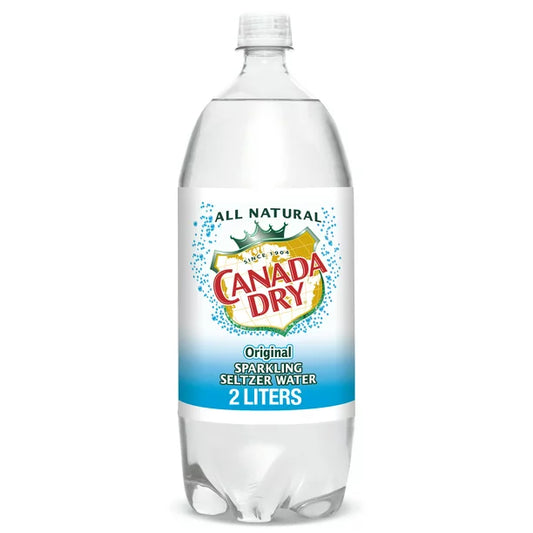 Canada Dry Original Sparkling Seltzer Water 4pk, 2L
