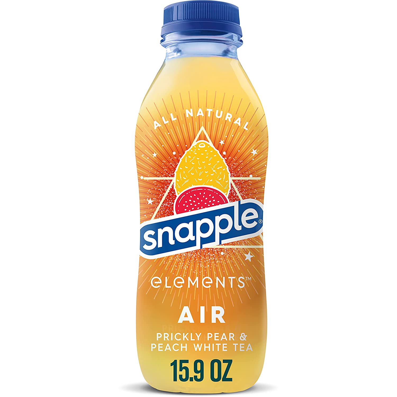 Snapple Element Air (Prickly Pear & Peach White Tea) 8, 16, or 24 Pack - drinkdrop.net