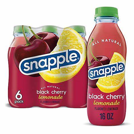 Snapple Black Cherry Lemonade - drinkdrop.net