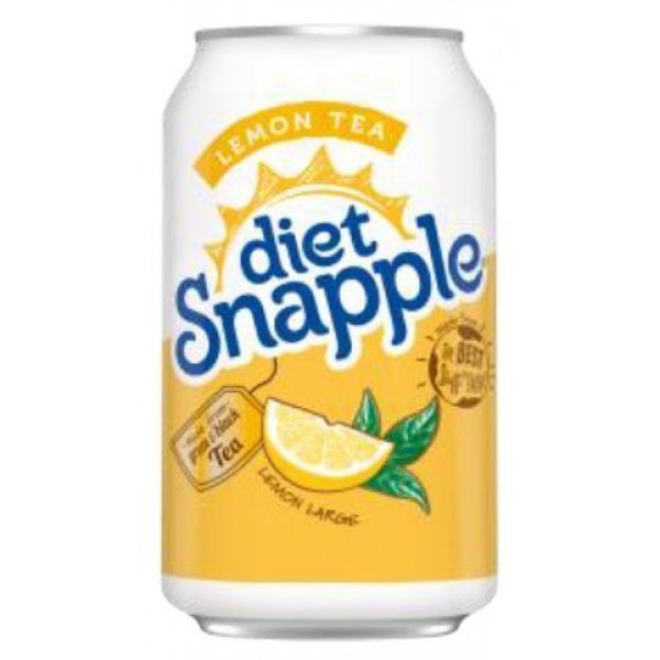 Snapple Diet Lemon Tea Cans, 11.5oz