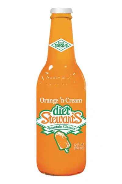 Stewart's Diet Orange 'N Cream 6 or 12 pack - drinkdrop.net