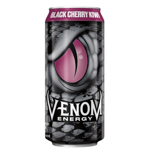Venom Black Cherry Kiwi Cans, 16oz