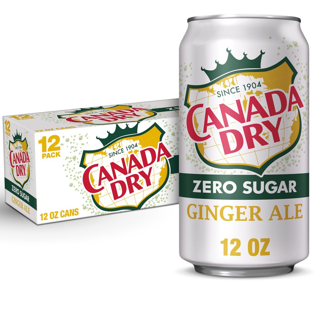 Canada Dry Zero sugar Ginger Ale 12 or 24 pack - drinkdrop.net