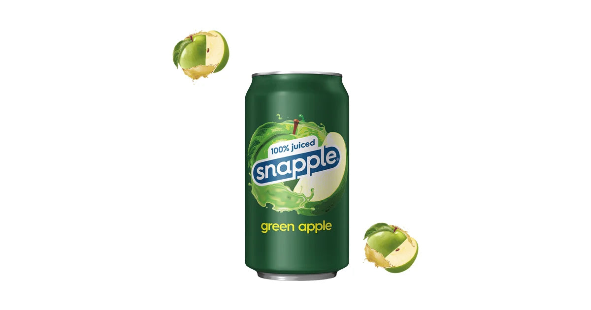 Snapple Green Apple Cans, 11.5oz