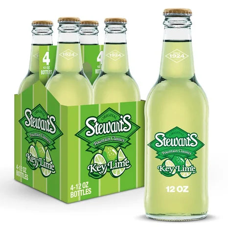 Stewart's Key Lime 6 or 12 pack - drinkdrop.net