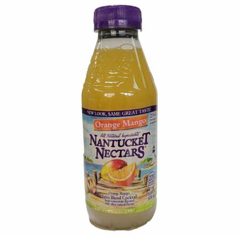 Nantucket Nectars Orange Mango Juice 12 Pack - drinkdrop.net