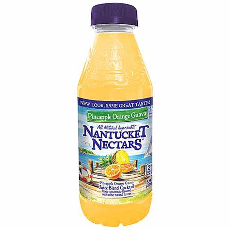 Nantucket Nectars Pineapple Orange Guava Juice 12 Pack - drinkdrop.net