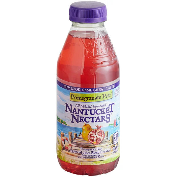 Nantucket Nectars Pomegranate Pear Juice 12 Pack - drinkdrop.net