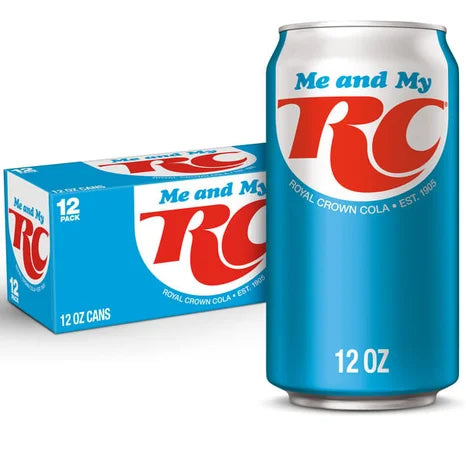 RC Cola Soda 12 Pack or 24 Pack - drinkdrop.net