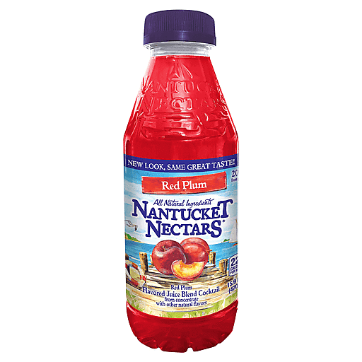 Nantucket Nectars Red Plum Juice 12 Pack - drinkdrop.net