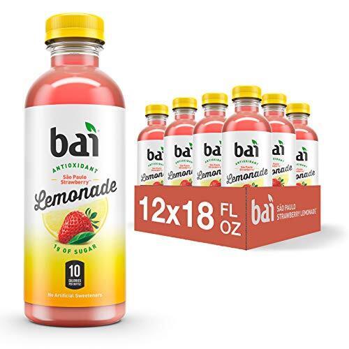 Bai Sao Paulo Strawberry Lemonade 12 pack - drinkdrop.net