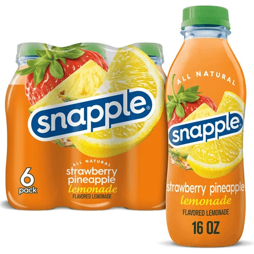 Snapple Strawberry Pineapple Lemonade, 16oz