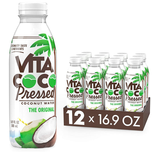 Vita Coco Coconut Water Pressed, 16.9oz Slim Bottle