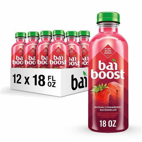 Bai Boost Watamu Strawberry Watermelon 12 pack - drinkdrop.net