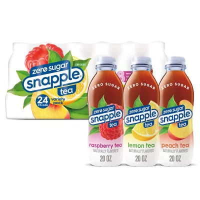 Snapple Zero Sugar Variety Pack, 16oz