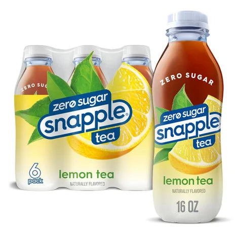 Snapple Zero Sugar Lemon Iced Tea - drinkdrop.net