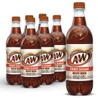 A&W Zero Sugar Root Beer, 16.9oz